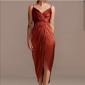 Cinnamon David’s Bridal size 10 dress